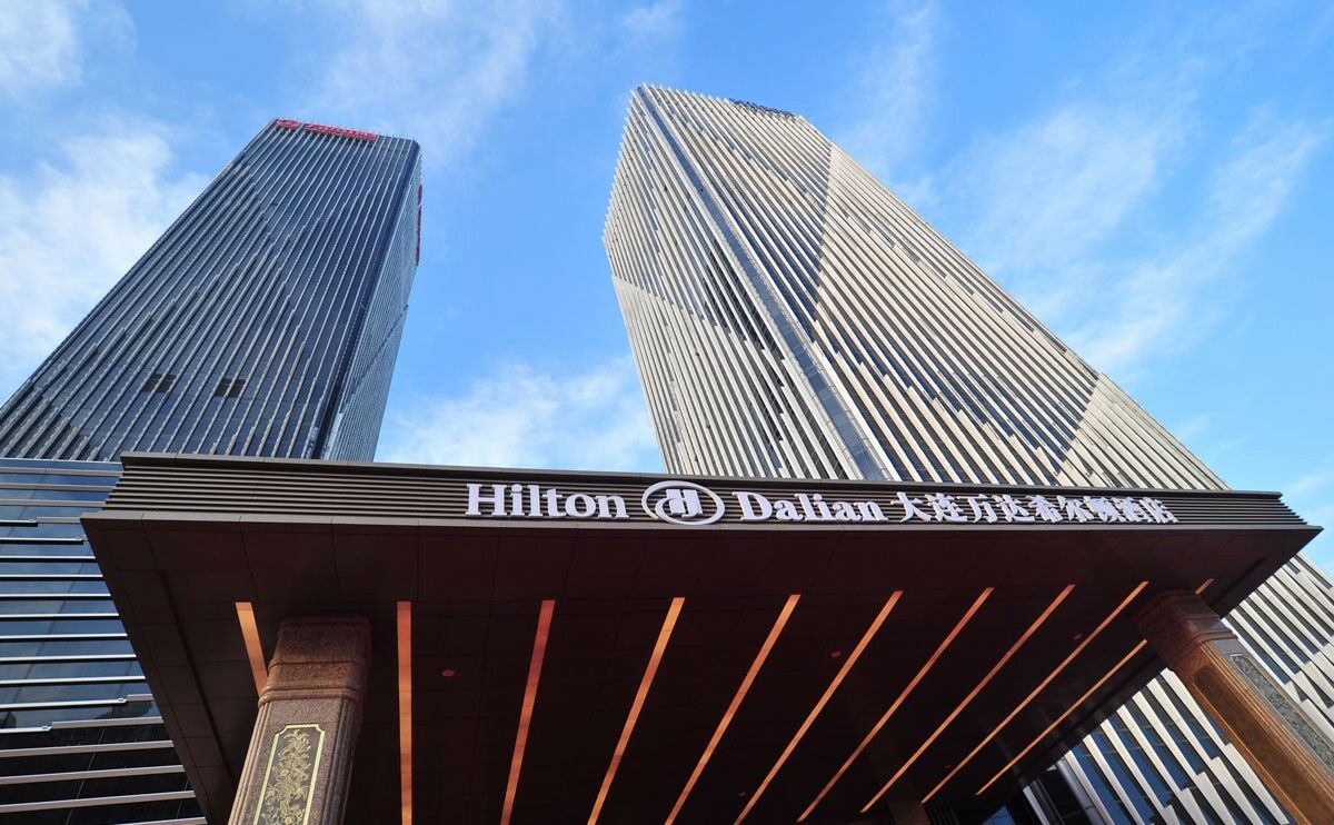 Hilton Dalian Hotel Exterior photo